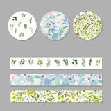 3 Rolls Washi Masking Tape Set Petal Animal Flower Paper Masking Tapes Japanese Washi Tape DIY Scrapbooking Sticker, 15mm x 5m