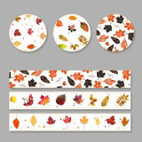 3 Rolls Washi Masking Tape Set Petal Animal Flower Paper Masking Tapes Japanese Washi Tape DIY Scrapbooking Sticker, 15mm x 5m